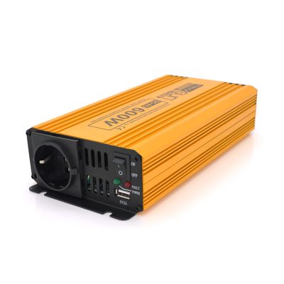 Инвертор напряжения Mexxsun MXSPSW-600, 12V/220V, 600W с правильной синусоидой, 1 Shuko, 1 USB, клемные провода, Q8 MXSPSW-600-12S фото