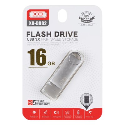 USB Flash Drive XO DK02 USB3.0 16GB ЦУ-00037947 фото