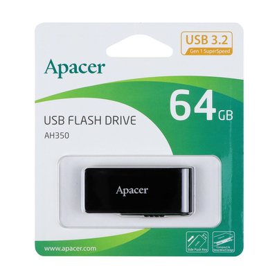 USB Flash Drive 3.2 Apacer AH350 64Gb ЦУ-00039804 фото