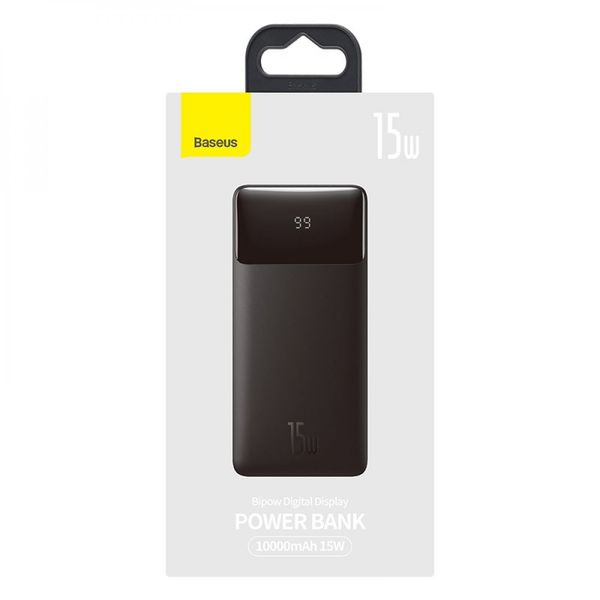 Універсальна Мобільна Батарея Power Bank Baseus Bipow 15W 10000 mAh Cable USB to Micro 25cm (PPBD0500xx) ЦУ-00041333 фото