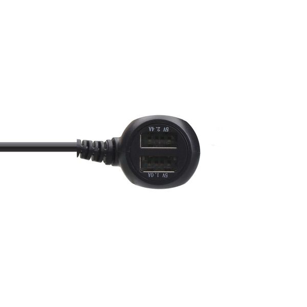 Автомобільний Зарядний Пристрій Micro USB 3400 mAh 3.5m Колір Чорний 19810_160408 фото