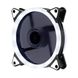 Кулер корпусной 12025 DC sleeve fan 3pin + 4pin - 120*120*25мм, 12V, 1100об/мин, White, двухсторонний SRHX фото 2
