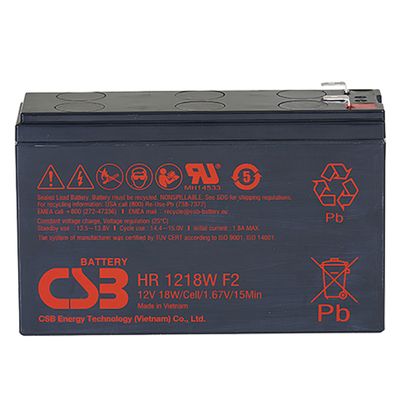 Аккумуляторная батарея CSB HR1218WF2 12V 4,5Ah (151х51х94мм) HR1218WF2 фото