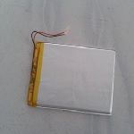 Літій-полімерний акумулятор 3.5 * 75 * 90mm (Li-ion 3.7В 3000мА·ч) 357590 фото