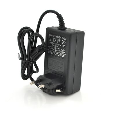 Импульсный адаптер питания YM-2420 24В 2А (48Вт) штекер 5,5/2,5 + кабель питания, Q100 YM-2420 фото