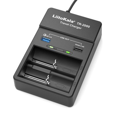 ЗП універсальний Liitokala Lii TR-2000 + USB1-QC 3.0, USB2-5V 2.4 A Lii-TR2000 фото