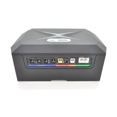ИБП DCP-UPS-120W для роутеров/коммутаторов/PON/POE-430, 5//9/12V, 2A, 8*18650 (2600MAh), Black, BOX DCP-UPS-120W фото