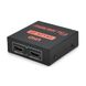 Активний HDMI сплитер 1 => 2 порту, 4K, 1080р, 1,4 версія, DC5V / 2A Q50, Box YT-S-HDMI1=>2-4K фото 2