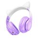 Бездротові навушники Bluetooth HOCO W42, White/Purple, Box HOCO W42/WPe фото 3