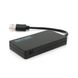 Хаб USB 3.0, 4 порту, плоский, чорний, підтримка до 2TB, кабель 0,14м, Блистер YT-3HF4/2TB фото 2