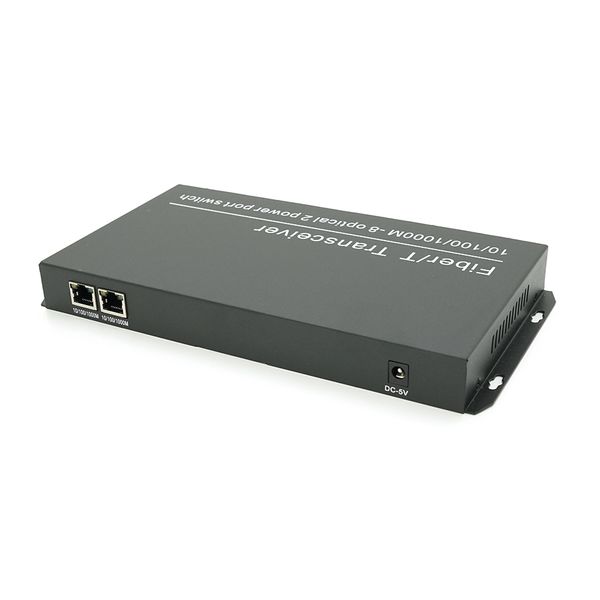 Комутатор UPLINK UFS CK-880IS8F2E Fiber Switch 8Fiber 100Mbps + 2 1000M RJ45 ports, корпус метал, БП в комплекті CK-880IS8F2E фото