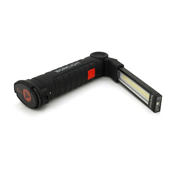 Фонарь инспекционный WT-295, 16 COB +1 SMD LED, 3 режима работы, заряд от 5V, встроенный акуумулятор, магнит, крюк USB кабель, BOX WT-295 фото