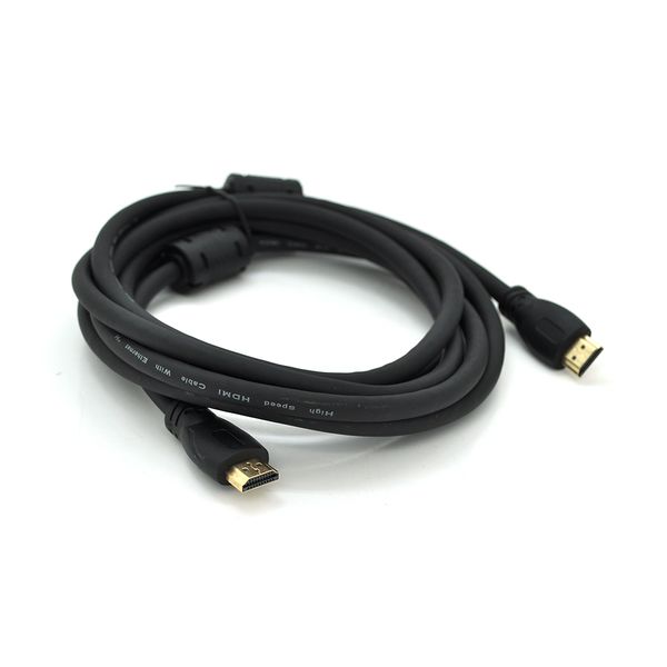 Кабель Ritar PL-HD347 HDMI-HDMI 19+1, Ultra HD 4Kx2K, 2160P, 2.0m, v2,0, OD-6.0mm, с фильтром, круглый Black, коннектор Gold, Пакет, Q110 YT-HDMI(M)/(M)V2.0-2.0m фото