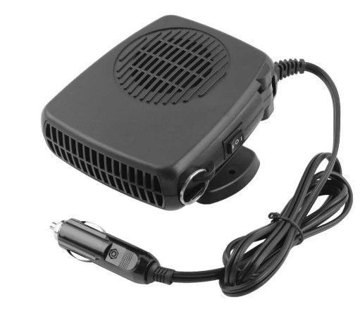 Автомобильный обогреватель Auto Heater Fan 703, 200W питание от прикуривателя, автопечка, автодуйка Art-8988088 фото