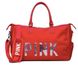 Сумка женская PINK КРАСНАЯ | Женская вместительная спортивная сумка Art-NO3396 фото 1