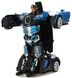 Машинка радиоуправляемая трансформер Robot Car Bugatti Size12 СИНЯЯ |Робот-трансформер на радиоуправлении 1:12 Art-888219292 фото 6