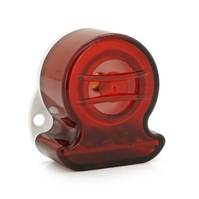 Сирена внутрішня світлозвукова ІС "Кліп" DC12V, 85 дБ, пластик, колір червоний, 44x43х25мм YT21295 фото
