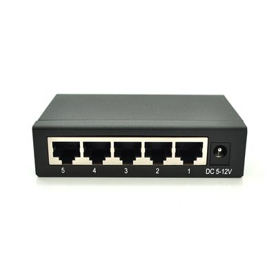 Коммутатор Dinkia DS-1005P 5 портов Ethernet 10/100 Мбит/сек, без БП, BOX DS-1005P фото