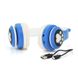Бездротові навушники Bluetooth Cat Ear VZV-23M Led, Blue VZV-23MBe фото 2
