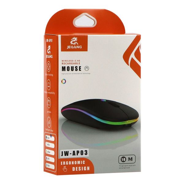 Wireless Мышь JEQANG JW-AP03 мятая упаковка ЦУ-00043414 фото