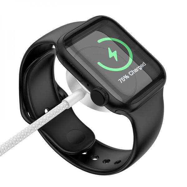 Бездротовий Зарядний Пристрій Hoco CW46 Apple Watch 1-8, SE/SE2, Ultra ЦУ-00040716 фото