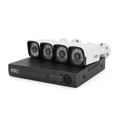 Комплект відеоспостереження Outdoor 007-4-2MP Pipo (4 вуличні камери, кабелі, блок живлення, відеореєстратор APP-Xmeye) Outdoor007 фото