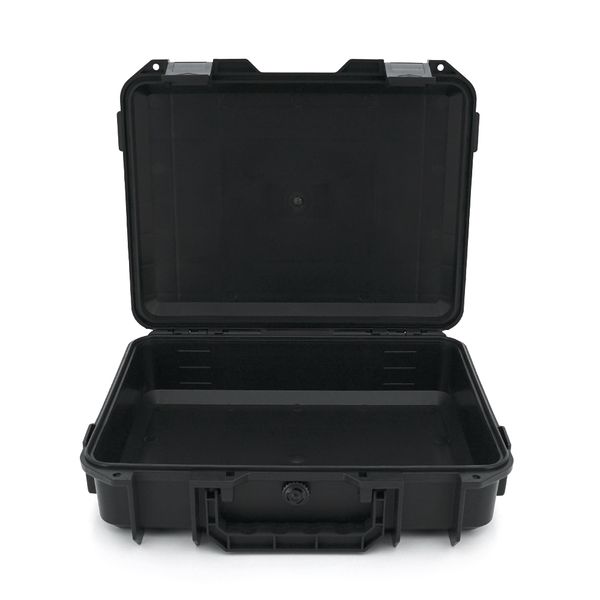 Пластиковый переносной ящик для инструментов (корпус) Voltronic, размер внешний - 342x275x101 мм, внутренний - 315х235х92 мм MG6315 фото