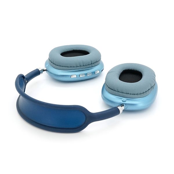 Бездротові навушники Bluetooth Macaron P9, Blue NB-MP9Be фото