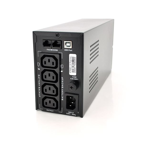 ДБЖ Ritar RTP650L-UX-IEC (390W) Proxima-L, LED, AVR, 3st, USB, 4xIEC-320 C14, 145-290Vac, 1x12V7Ah, plastik Case (314 x 97 X 143) 4,6 кг Q4 RTP650L-UX-IEC фото