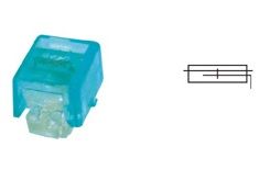 Скотч-лок ізольований з гелем тип К4 (200шт) Q200, Blue 12998 фото