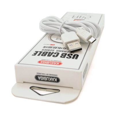 Кабель iKAKU KSC-060 SUCHANG charging data cable series for micro, White, длина 1м, 2,4А, BOX KSC-060-M фото
