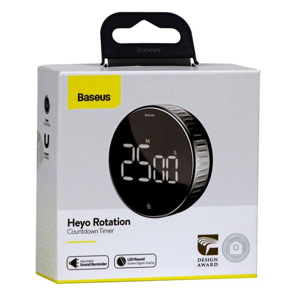 Кухонный Таймер Baseus Heyo Rotation Countdown ACDJS мятая упаковка ЦУ-00042045 фото