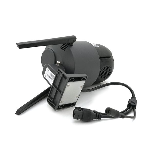 2+2Мп Wi-Fi видеокамера с двумя объективами уличная SD/карта YOSO YO-IPC40D4MP50 PTZ 2.8mm V380 YT30403 фото
