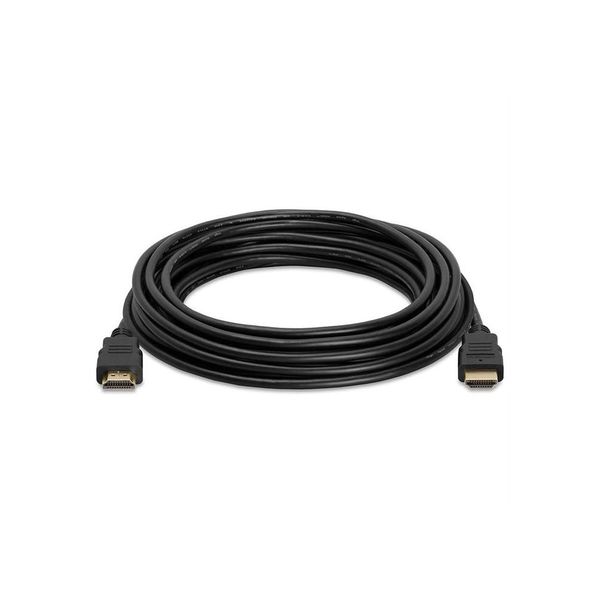 Кабель Merlion HDMI-HDMI HIGH SPEED 3.0m, v1.4, OD-7.5mm, круглый Black, коннектор Black, (Пакет) Q125 YT-HDMI(M)/(M)HS-3.0m фото