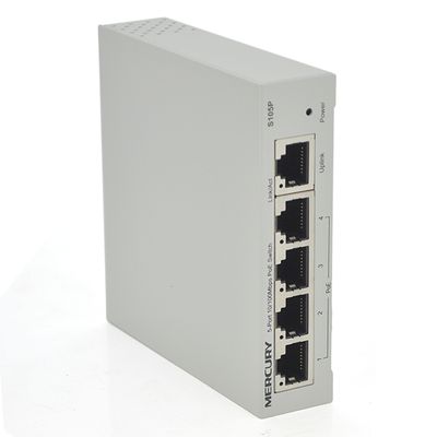 Коммутатор POE 48V Mercury S105P 4 портов POE + 1 порт Ethernet (Uplink ) 10/100 Мбит/сек, БП в комплекте, BOX Q200 (258*196*66) 0,57 кг (100*98*25) S105P фото