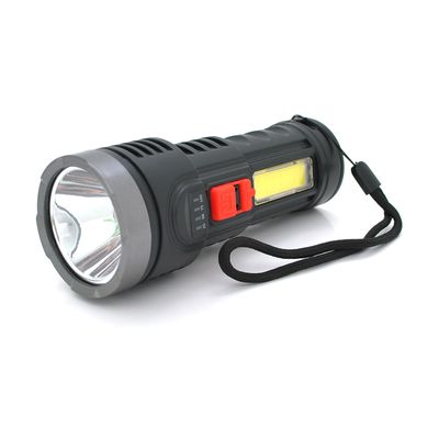 Ліхтарик ручний LATERNA L-822, 5WLED+COB, пластик, вбудований акумулятор, IP40, 145х56х45, USB кабель L-822 фото