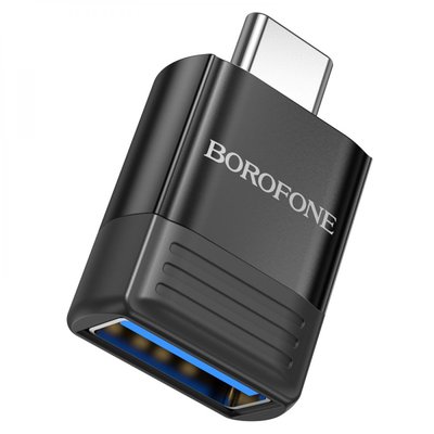 Перехідник Borofone BV18 Type-C male to USB female USB3.0 ЦУ-00040905 фото