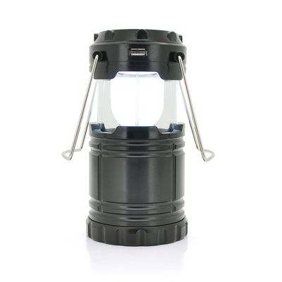 Лампа-ліхтар SH-5800T, 6+1LED, 1+1режим, корпус-алюміній, ударостійкий, 220V+Solar, вбудований аккум 800mAh, Mix Color, BOX SH-5800T фото