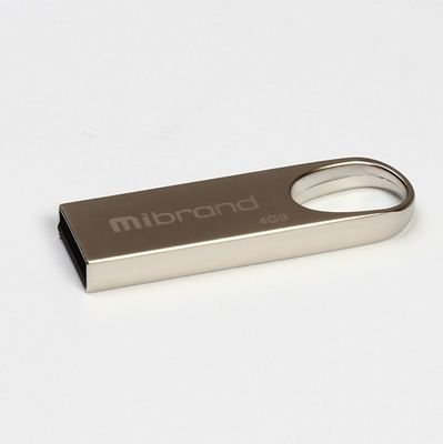 Флеш-накопичувач Mibrand Irbis, USB 2.0, 4GB, Metal Design, Blister MMiI/4 фото