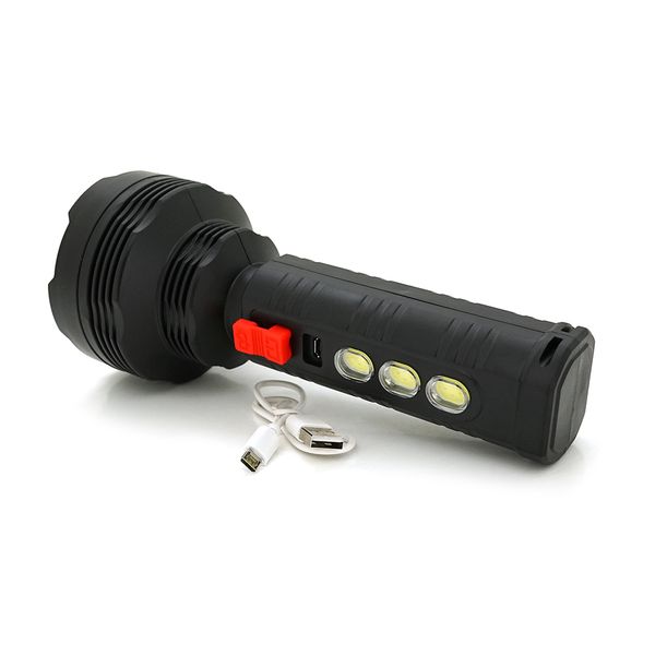 Ліхтарик ручний LATERNA RD-407 TY-849, 3W. OSL+COB. 3+1 режим, вбудований акумулятор, IP40 . 210х88х45. Box RD-407 TY-849 фото