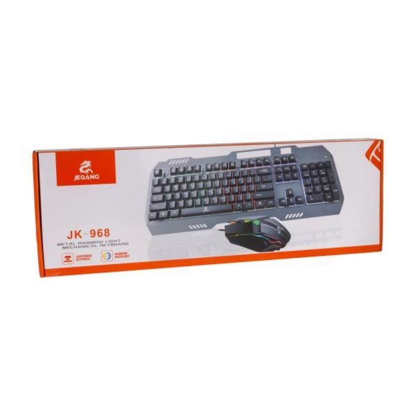 Клавіатура і Миша Ігрові JEQANG JK-968 м'ята упаковка ЦУ-00038310 фото