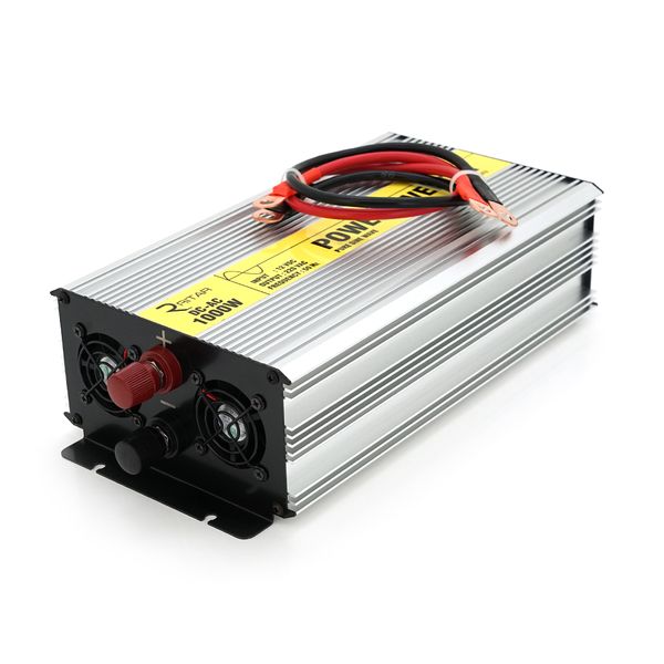Инвертор напряжения RITAR RSC-1000, 12V/220V, 1000W с правильной синусоидой, 2xShuko, 1xUSB, клеммные провода, BOX, Q4 RSC-1000 фото