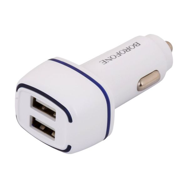 Автомобільний Зарядний Пристрій Borofone BZ14 Lightning 2USB2.4A ЦУ-00031016 фото