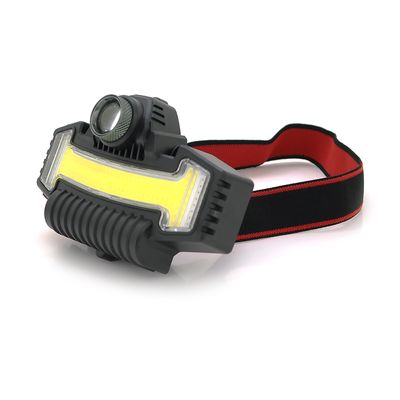 Налобний ліхтарик Bailong BL-W685-LTS+COB+RGB, 5 режимів, водостійкий, ударостійкий, вбудований акумулятор, USB кабель, Box BL-W685-LTS+COB+RGB фото