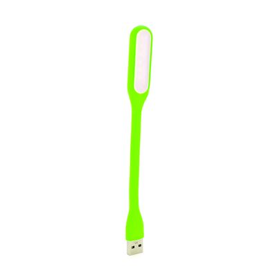 Ліхтарик гнучкий LED USB, Green, OEM YT06884 фото