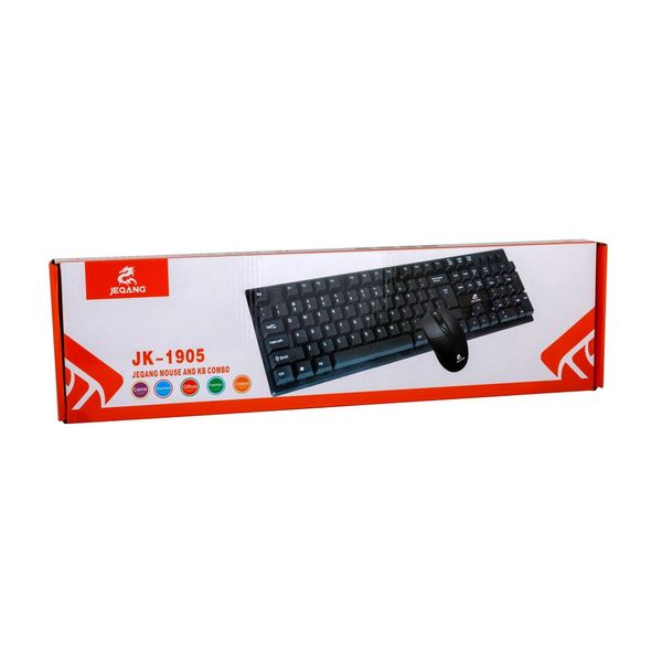 Клавіатура і Миша JEQANG JK-1905 м'ята упаковка ЦУ-00039834 фото