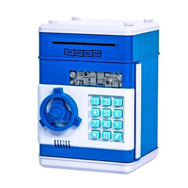 Копилка сейф, детский банкомат с кодовым замком NUMBER BANK Разные Цвета! Art-N2728912 фото