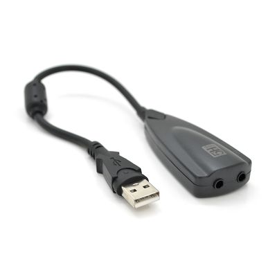 Контроллер USB-sound card (7.1) 3D sound (Windows 7 ready), 20см кабель с ферритом, Blister Q250 YT-SC-7.1 фото