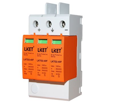 Фотогальваническая защита от перенапряжения постоянного тока LKTD2 - 40F, 40kA с дистанционной сигнализацией YT-LKTD2-40F фото