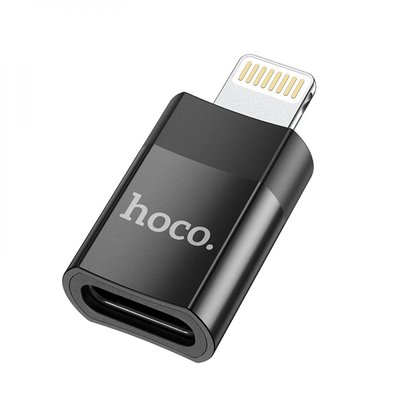 Перехідник Hoco UA17 iP Male to Type-C female USB2.0 adapter ЦУ-00039784 фото